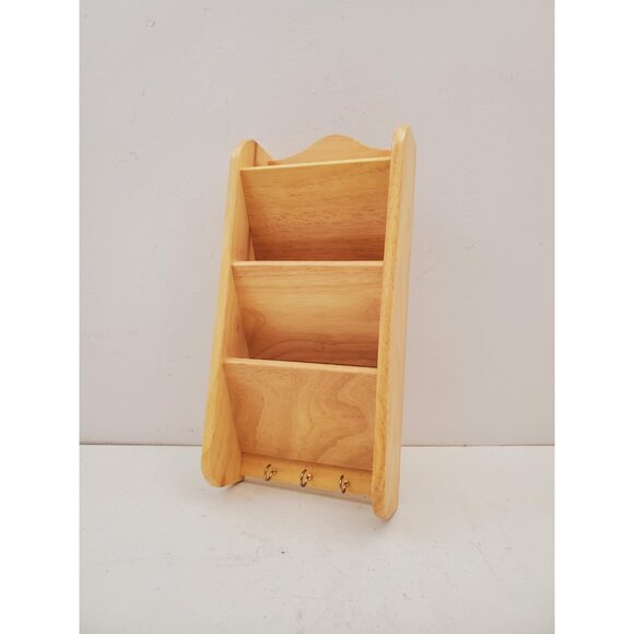 Entryway Wooden Mail and Key Organizer - Home Decor - Farmhouse Decor- Letter - Picture 10 of 10